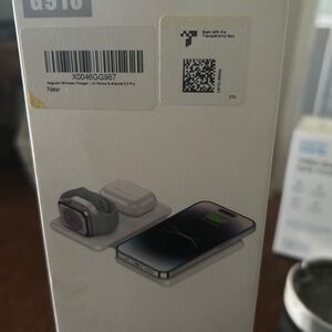 Three and one magnetic wireless charger